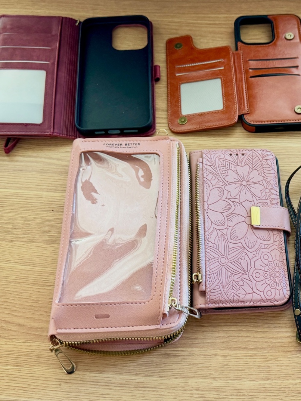 FIVE IPHONE MAX PRO CASES/WALLETS - Picture 2 of 13